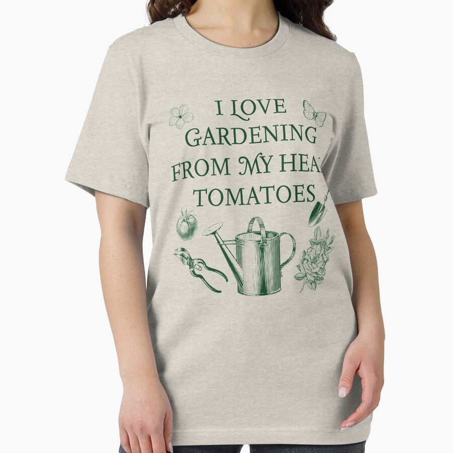 I Love Gardening From My Head Tomatoes by RC TEES