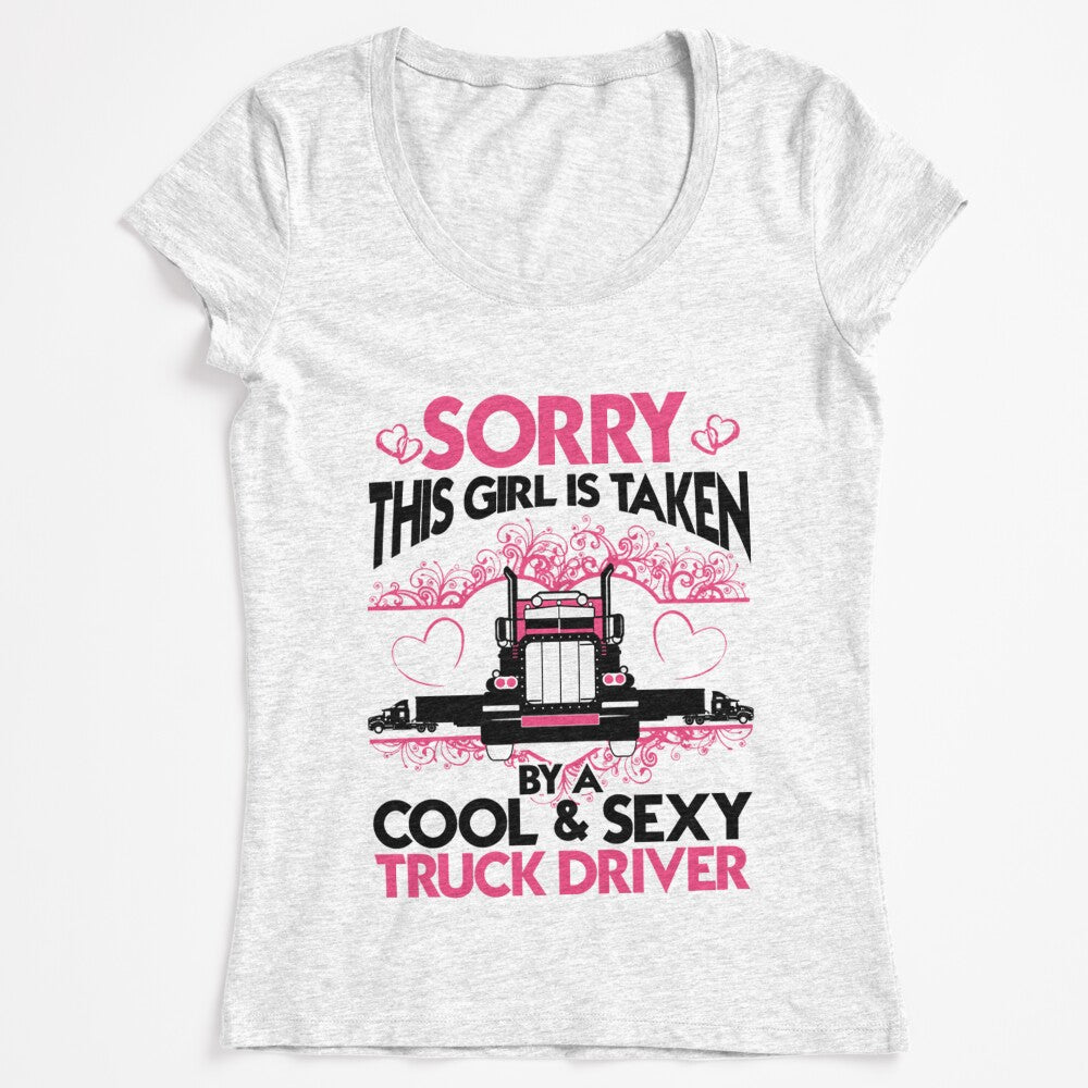Taken Trucker Girl Women's Shirt by q4success