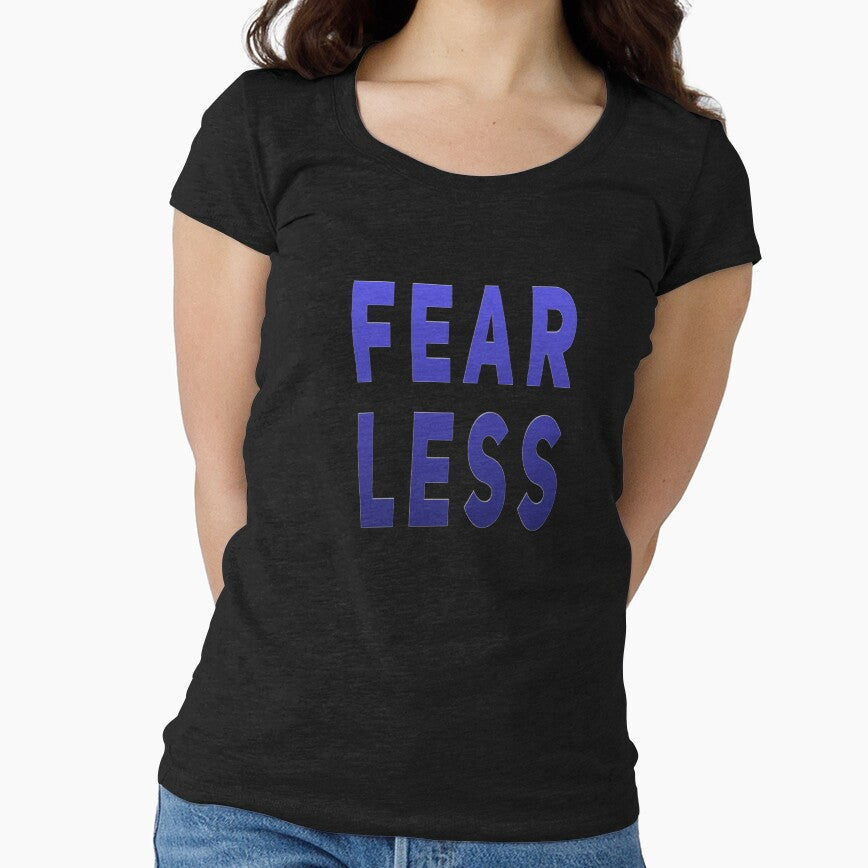 Fearless - Fear Less  Blue Gradient by madtoyman