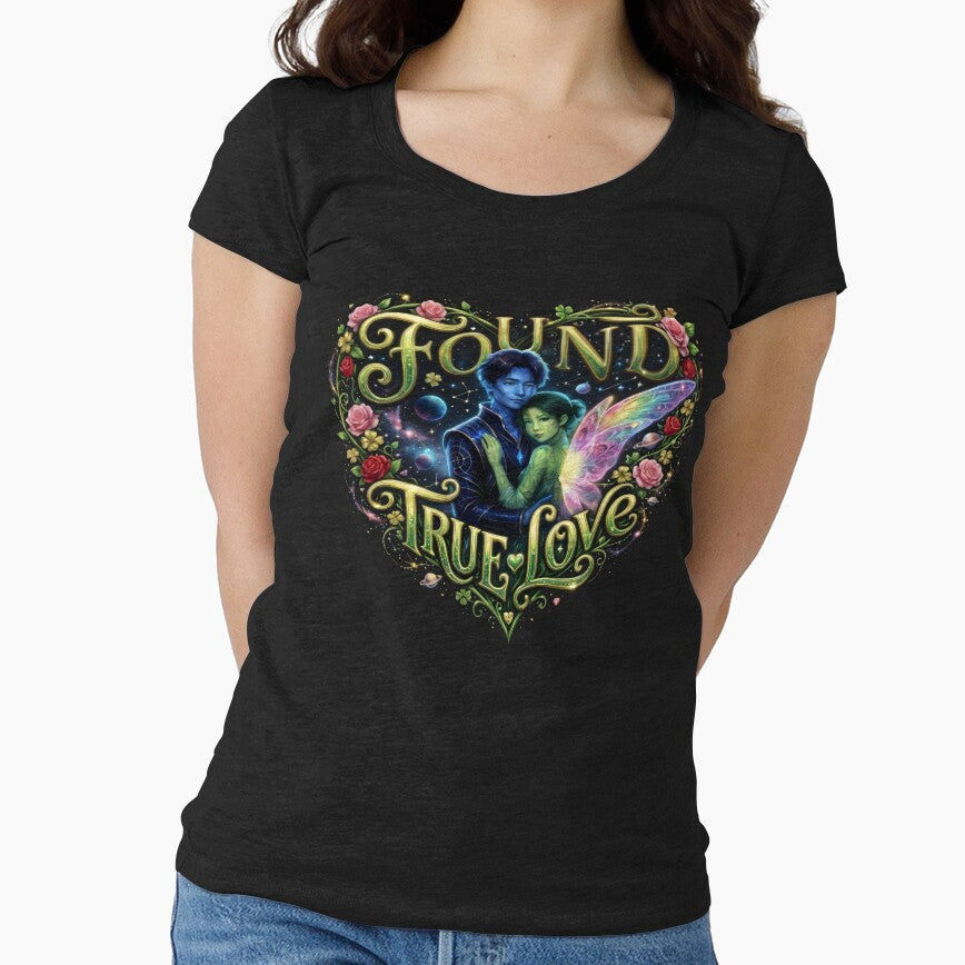 Found True Love: Cosmic Fairy Fantasy Romance Art by Be Free Effect