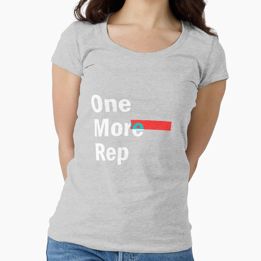 One. More Rep/ Women / Exercise Shirt / Fitness Tank by rezze