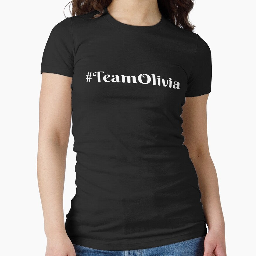 Team Olivia Novelty Tee by WUOdesigns
