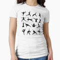 Yoga Asanas T-shirt by trendingatees