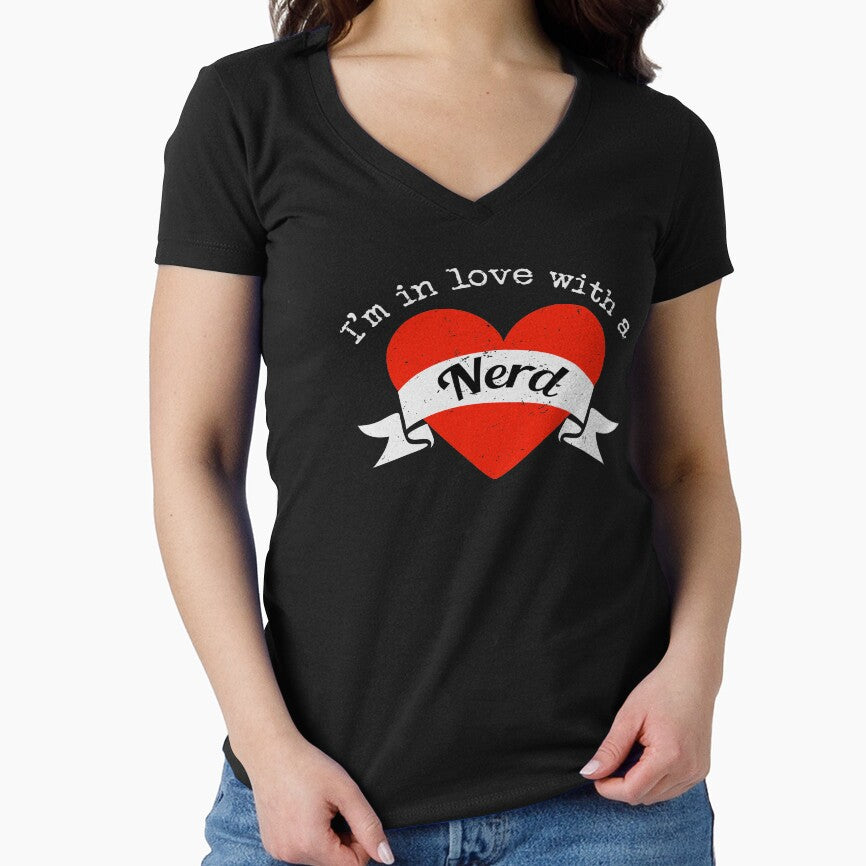 I'm in love with a Nerd | Big heart and banner by Christopher Taylor