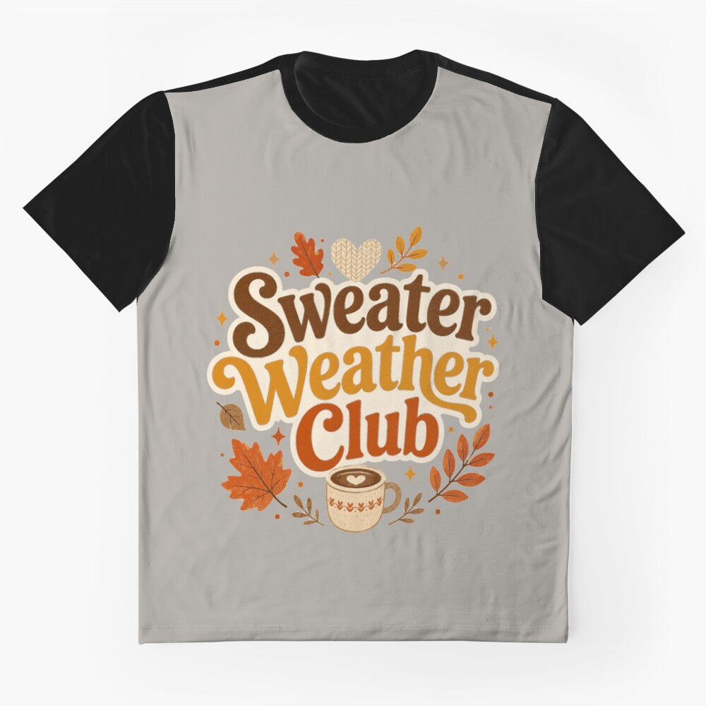 Sweater Weather Club Cute Cozy Fall Design – Cozy Heather Gray by Bright Little Things