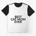 Best Cat Mom Ever Cute Cat Lover Tee by Babelon