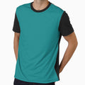 Teal Solid Plain Background by burbankdesigns