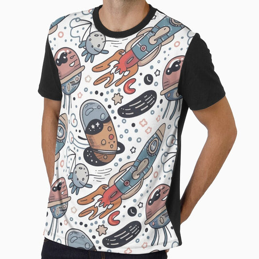Whimsical Space Explorers Pattern by Furbulous Faces