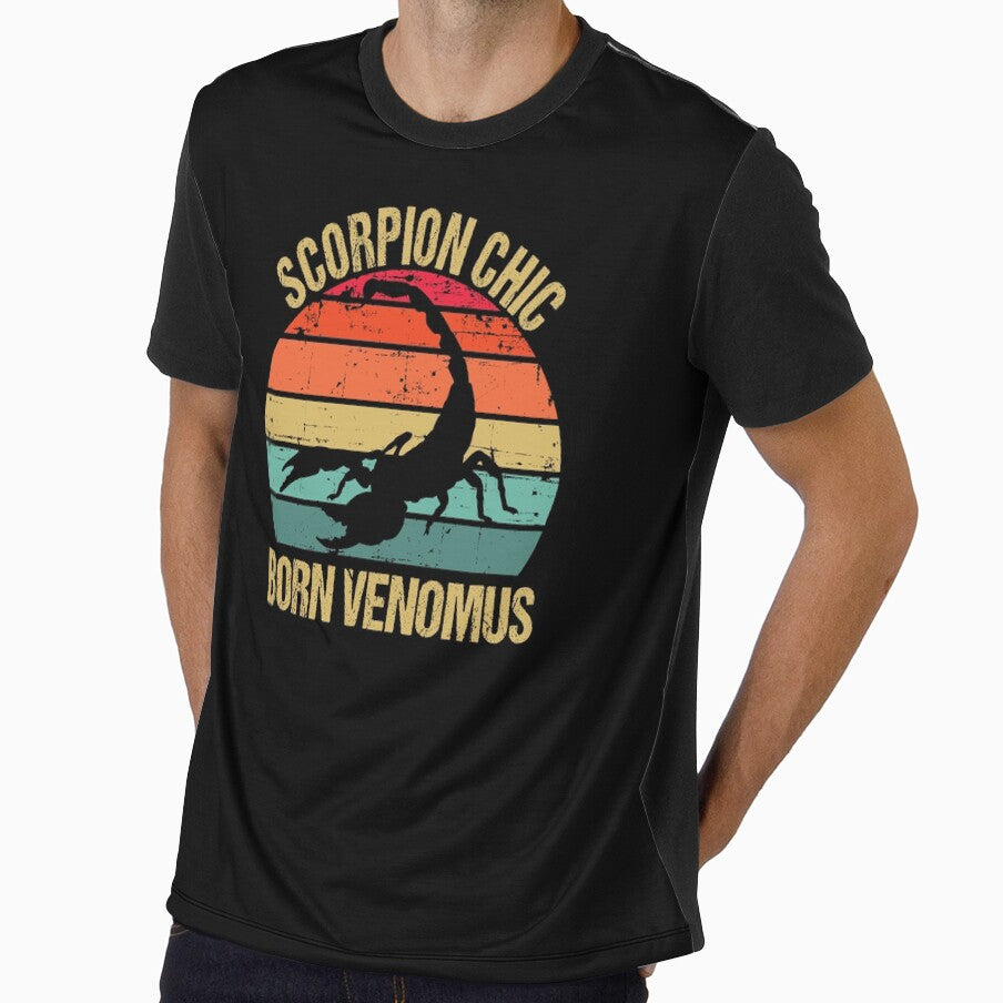 Scorpion Vintage Sunset | Scorpion Retro Sunset by AussieWonders