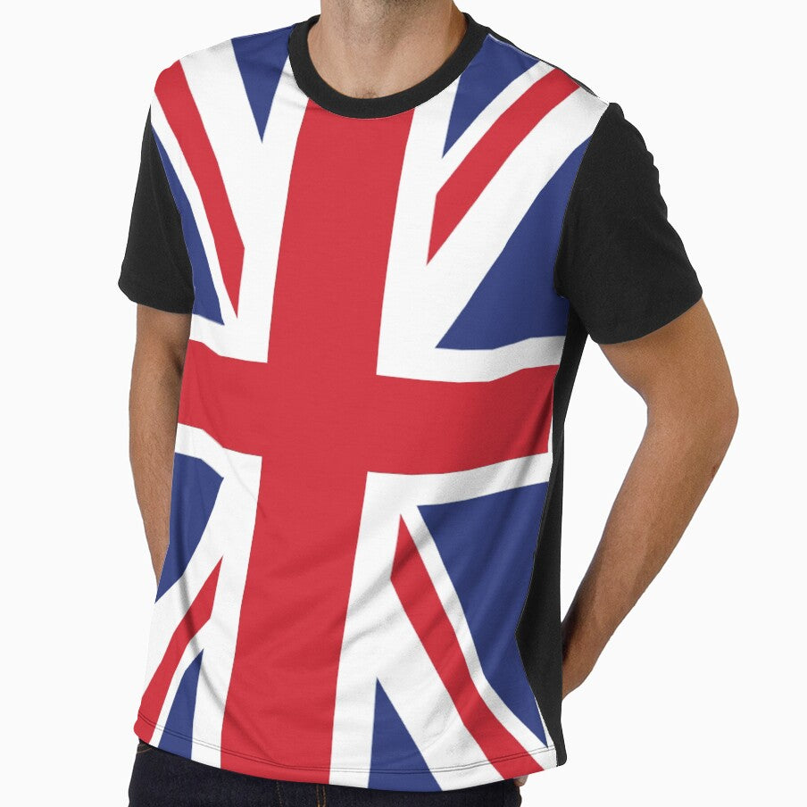 Union Jack T Shirt by Nevl