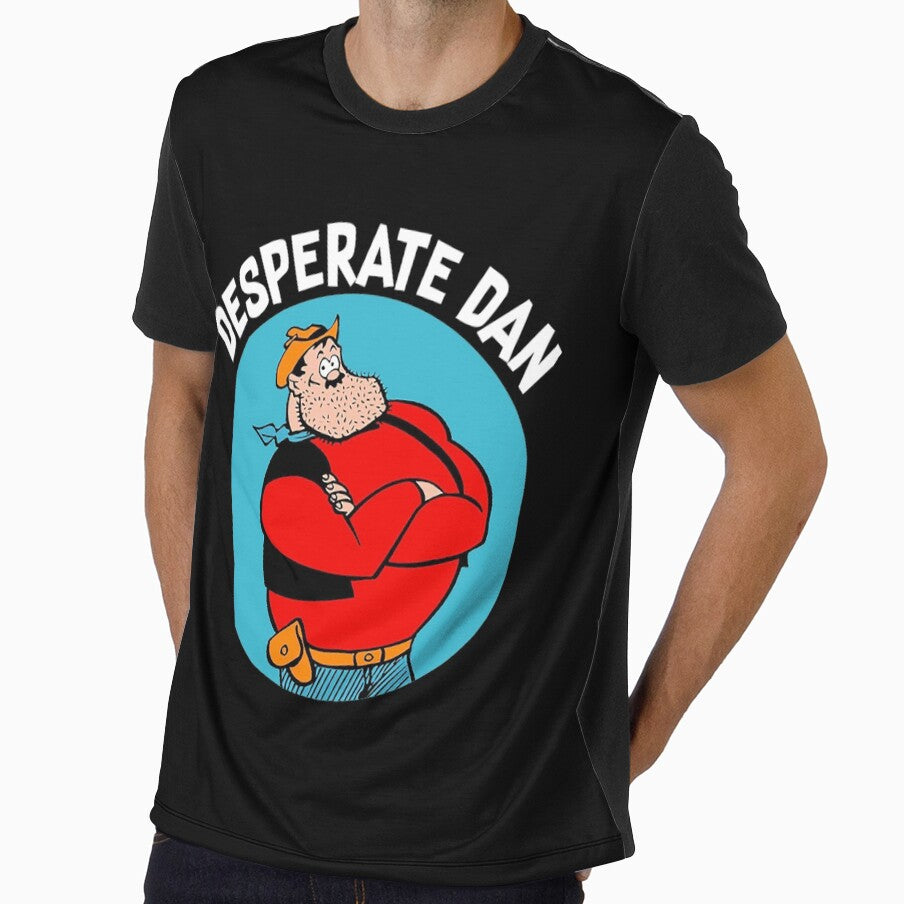 Desperate Dan - Cow Pie t shirt - Danial - Dan Brother - Dan Best Friend - Cowboy Gifts - Comic Gifts by happygiftideas