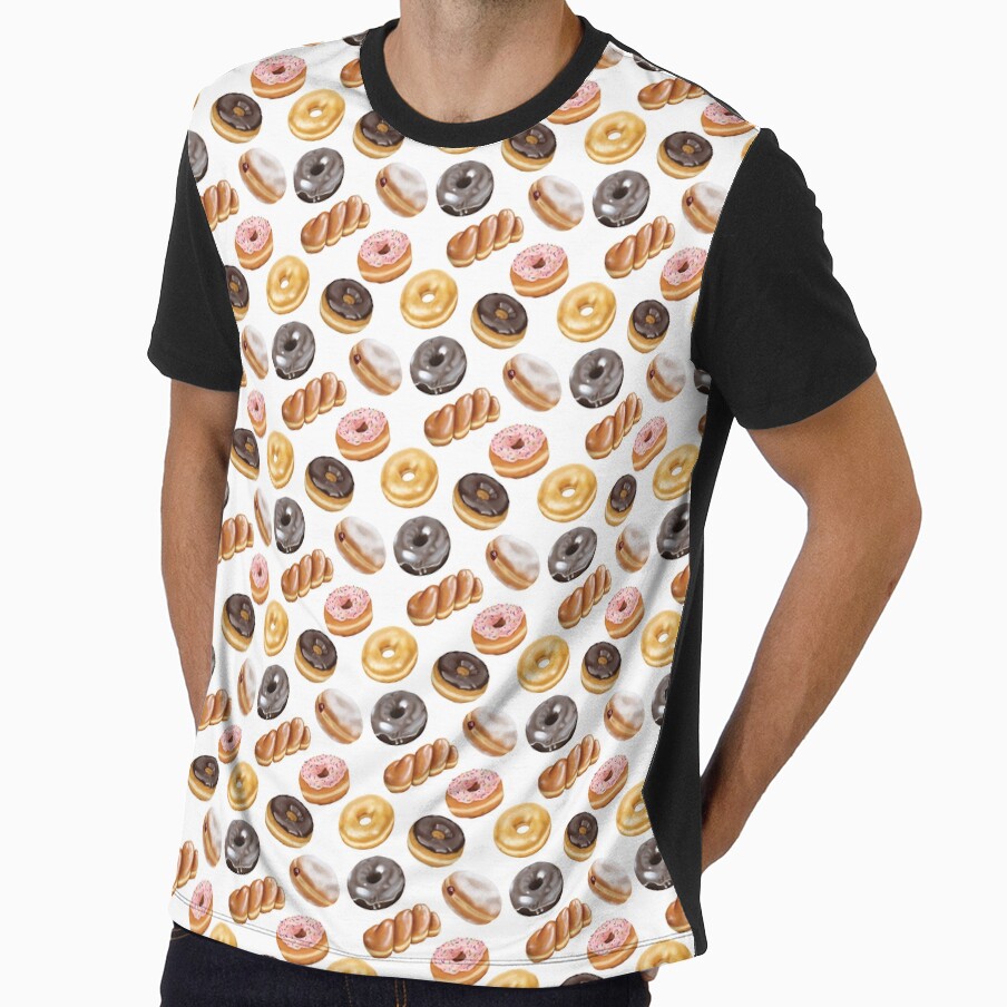 Assorted Donuts Pattern by NykkeyB