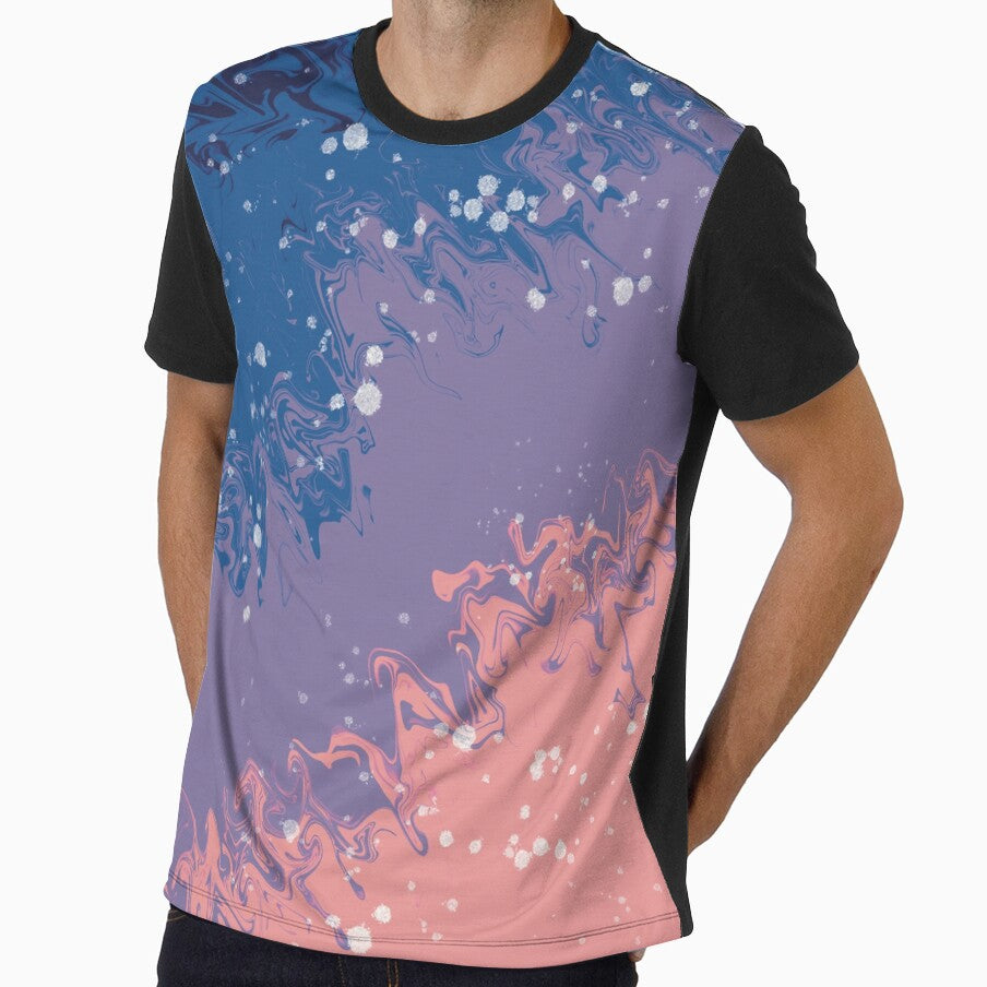 Retro Galaxy Swirl Pattern by JadedLilacsArt