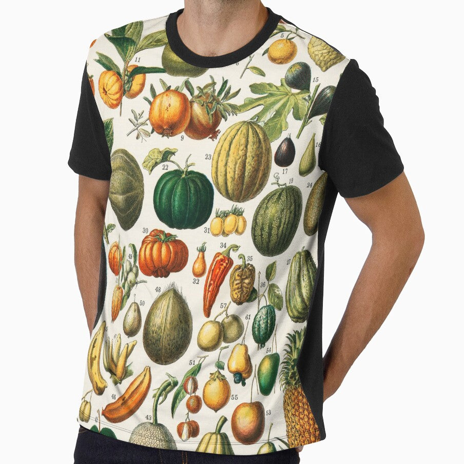 Retro Kitchen fruit and vegetables by Inspirationmotivation