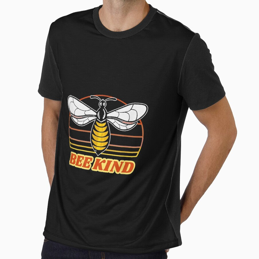 Bee Kind Retro Style Kindness by mchargue12