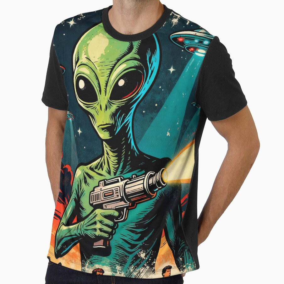 Alien Retro Poster Monster by OniricaDesign