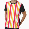Bert Jolly Holiday Vertical Stripes by Feeling Artsy