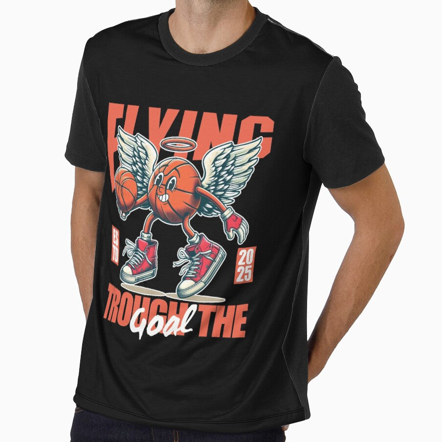 Flying basketball by Peerless-Prime