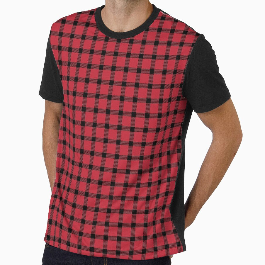 Classic Buffalo Check in red & black. by CobwebsClothing