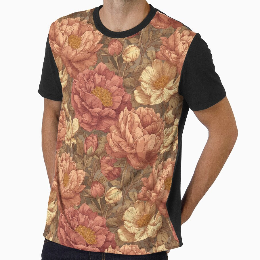 Minimalistic Rose Texture  - Retro Flower Floral  - Valentine Gifts For Boyfriend by RoyalStarsPatts