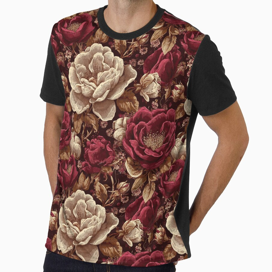 Lush Rose Texture  - Flower Bouquet Pattern  - Anniversary Gifts For Wife by RoyalStarsPatts