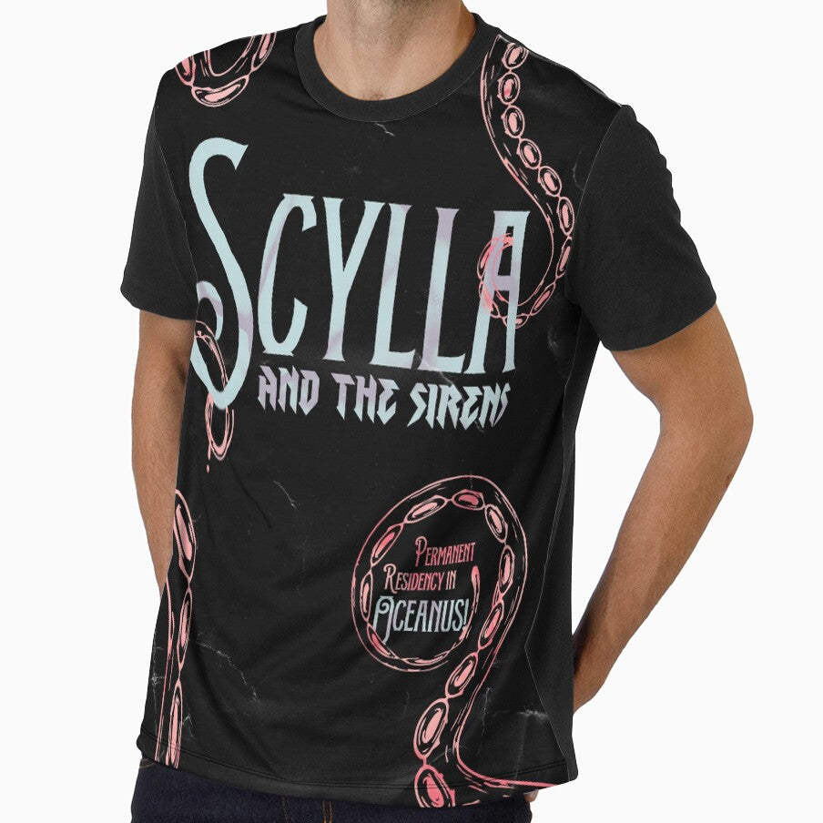 Scylla and the Sirens - Hades 2 - Black by PostersbyVic