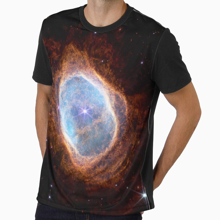 NASA's James Webb Space Telescope Southern Ring Nebula NGC 3132 Images by TouringDesigns