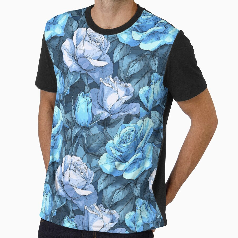Colorful Rose Floral  - Flower Bouquet Pattern  - Christmas Gifts by RoyalStarsPatts