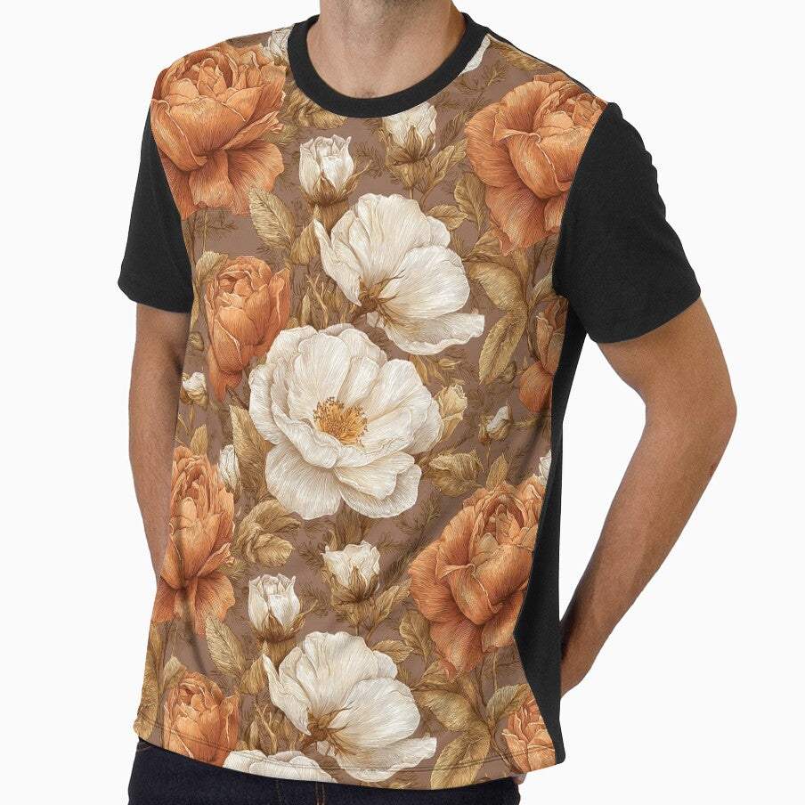 Charming Rose Texture  - Flower Garden Pattern  - Anniversary Gifts For Husband by RoyalStarsPatts