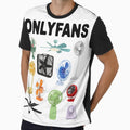ONLYFANS Cursed T-Shirt, Y2K Tee Funny TShirt, Ironic Twitter Meme Shirts That Go Hard by RannaHile