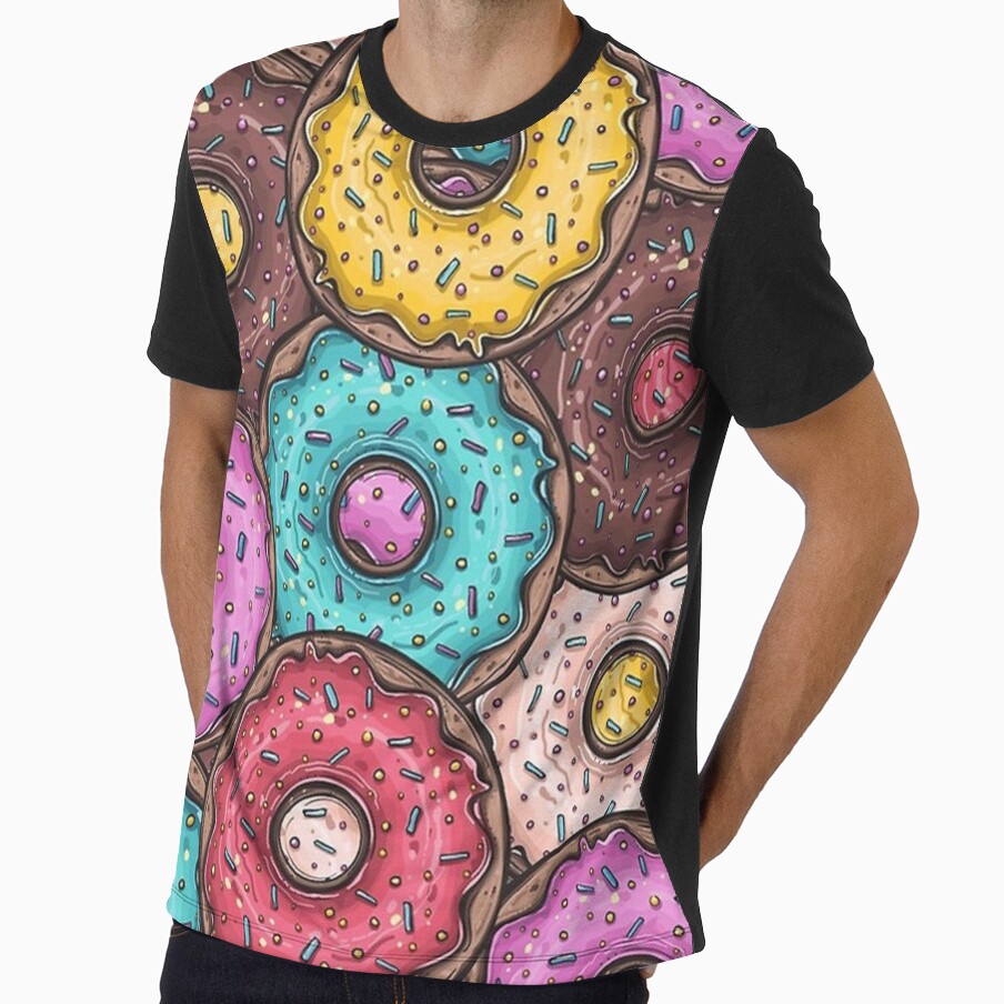 Donut Seamless Pattern by IshitaPoint