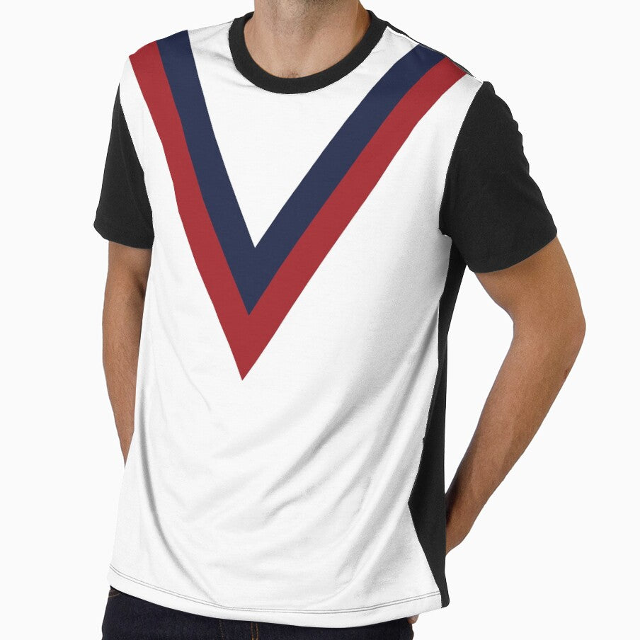 Great Britain Rugby League Retro V Chevron 1970 by Sporting Colour