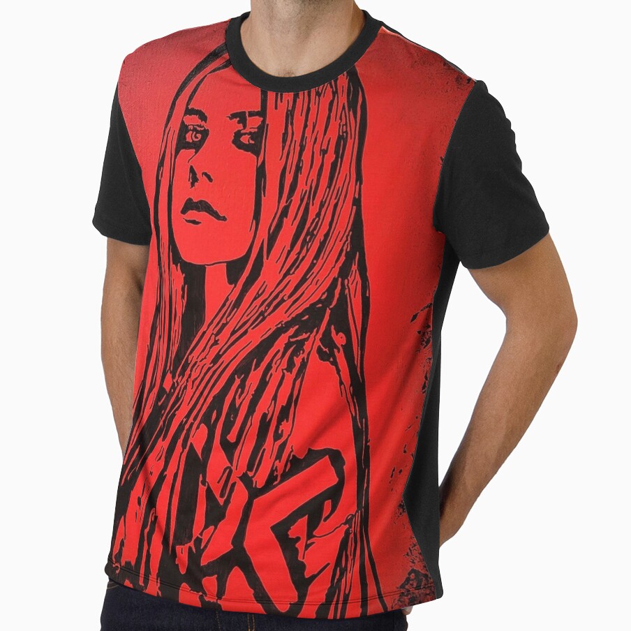 Avril Lavigne Spraypainting by IngeniousKatArt