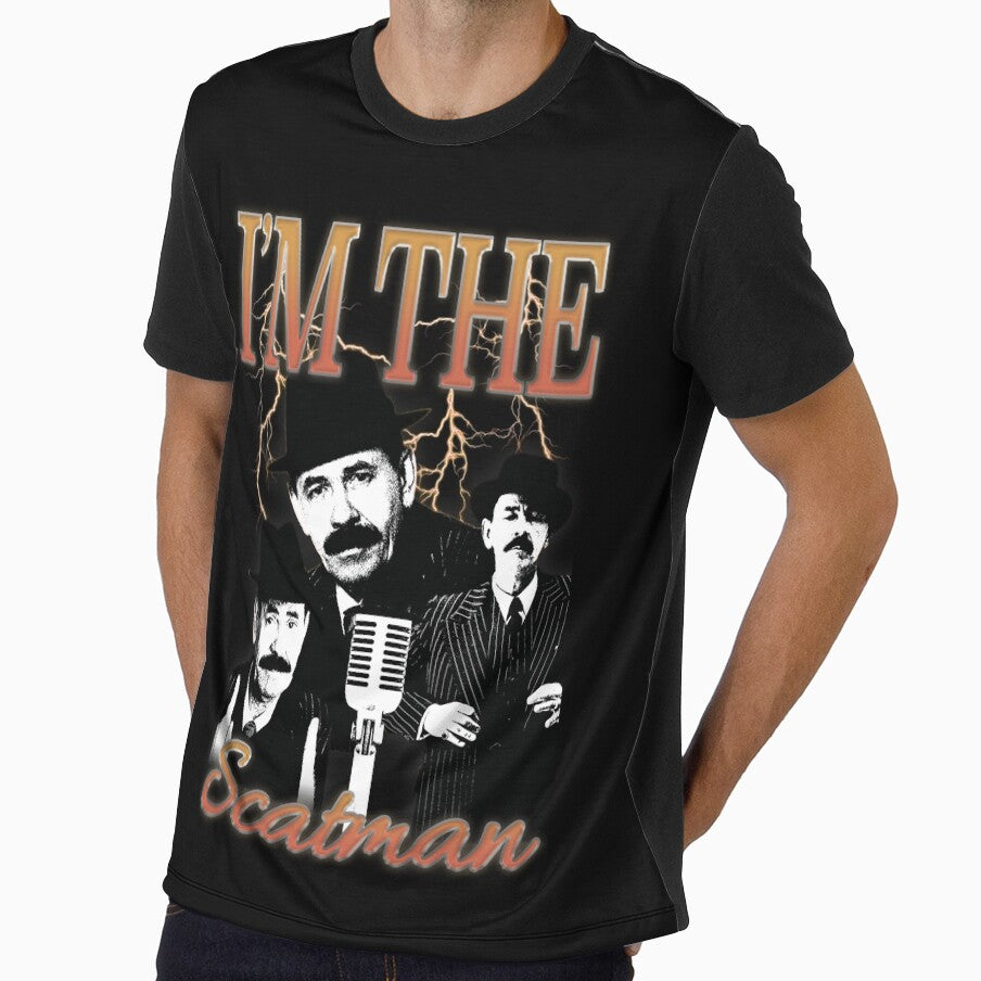 Scatman John Rapper Shirt by cleopatraB
