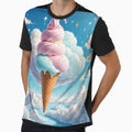 Dreamy Pastel Soft Serve in the Sky by Prism Palette Studio