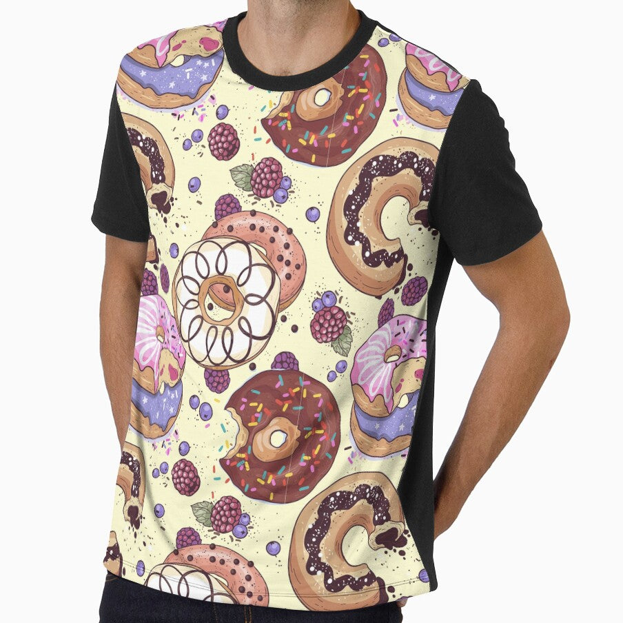 Donut with bite Pattern by Beshtawi Store