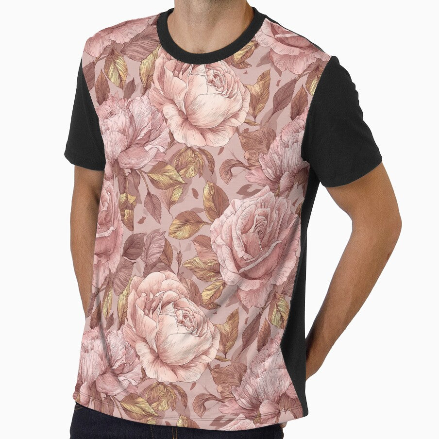 Beautiful Rose Print  - Birth Flower Pattern  - Anniversary Gift Ideas by RoyalStarsPatts