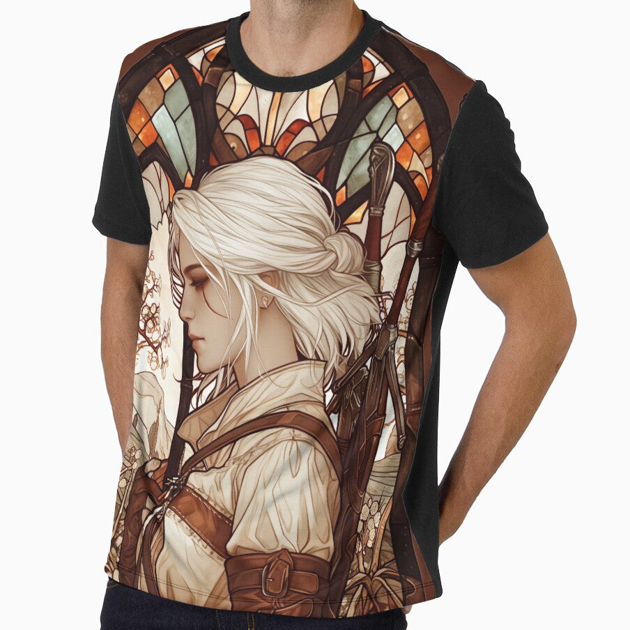 Stained Glass Ciri by SchellStation