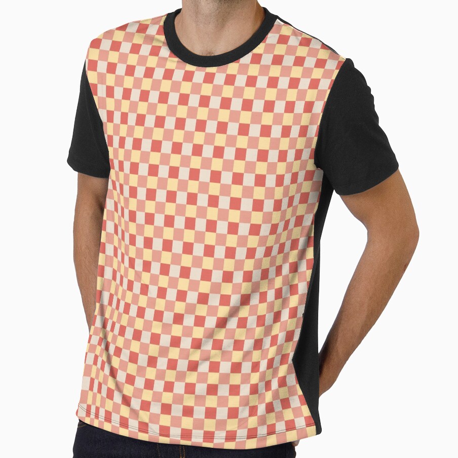 Retro gingham pattern by Tatiana Ribeiro