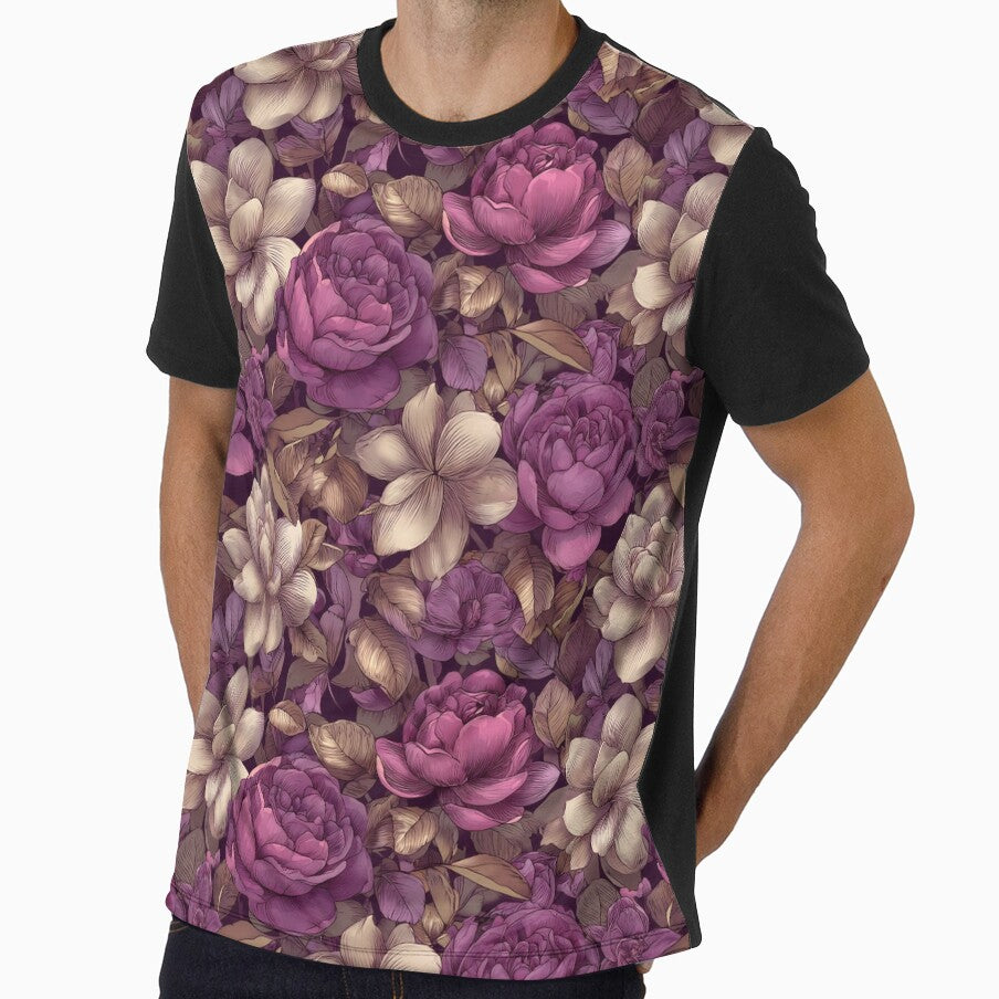 Soft Gardenias Print  - Botanical Garden Pattern  - Fathers Day Ideas by RoyalStarsPatts