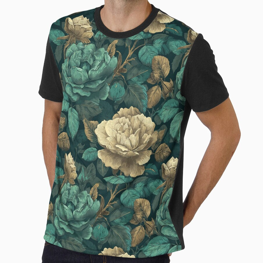 Artistic Rose - Vintage Flower Pattern  - Christmas Gifts by RoyalStarsPatts