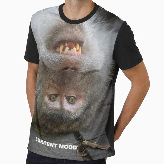 Current Mood Monkey Meme – Funny Relatable Chaos Expression by WildFrameNature