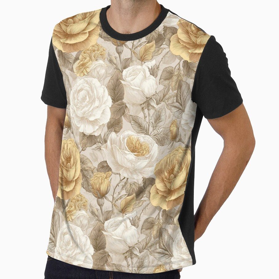 Trendy Rose Flower - Flower Floral Pattern  - Valentine'S Day Gifts For Her by RoyalStarsPatts