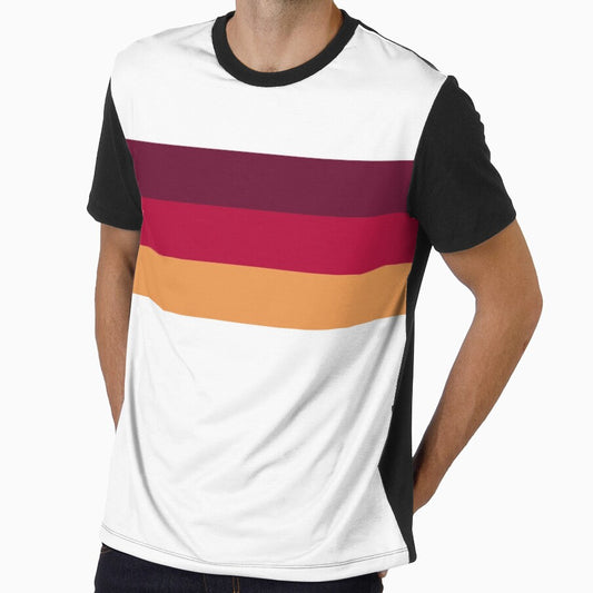 Roma Retro 1980 Maroon Red Gold Bars by Sporting Colour