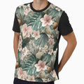 Colorful Tropical Floral  - Flower Garden Pattern  - Gifts For Dad by RoyalStarsPatts