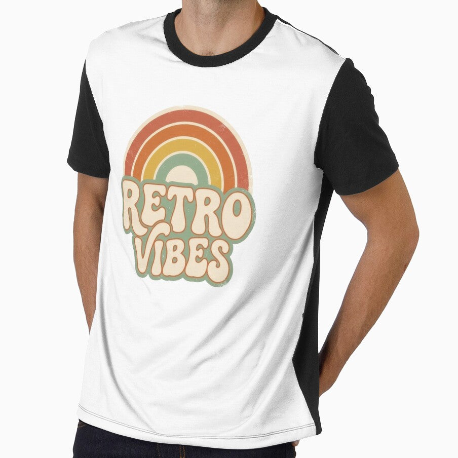 Retro vibes groovy 70s style vintage by Monocromo Shop