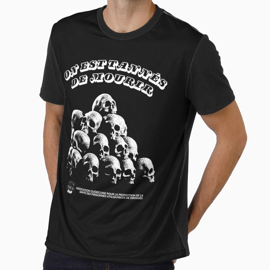 We're tired of dying, skulls by AQPSUD