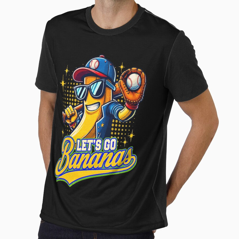 Lets Go Banana Retro Boys Kids Men Youth Teen by schoolofbullies