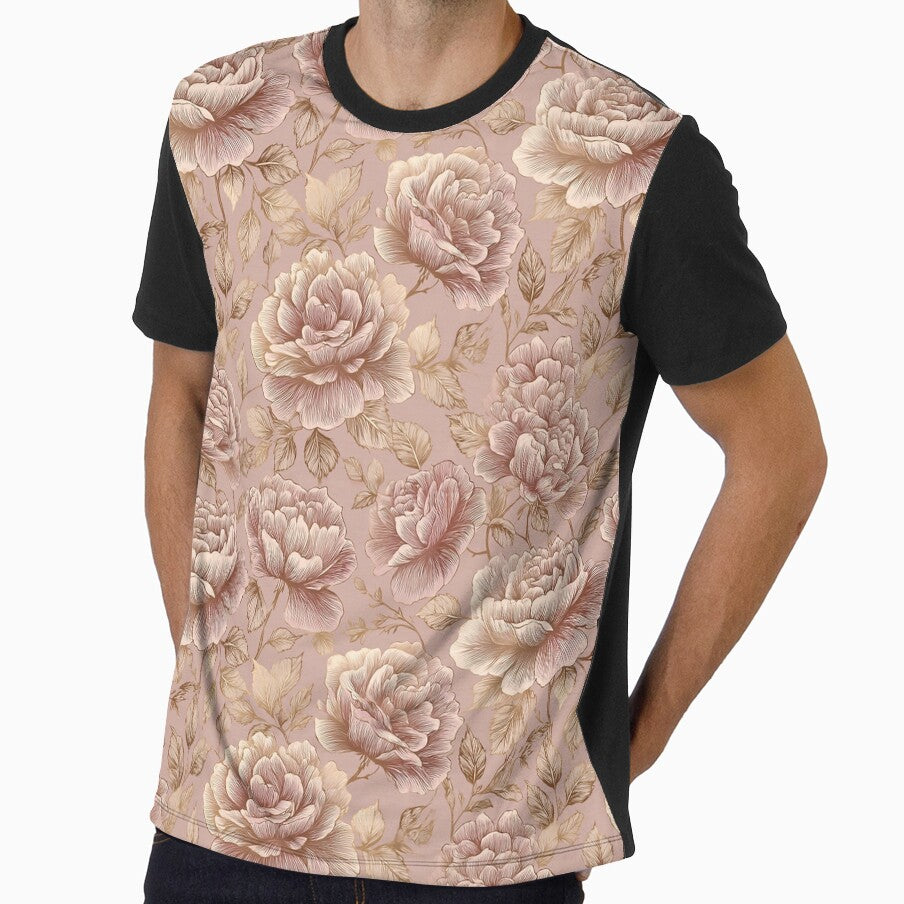 Soft Rose Flower - Hawaiian Flower Pattern  - Birthday Gift Ideas by RoyalStarsPatts