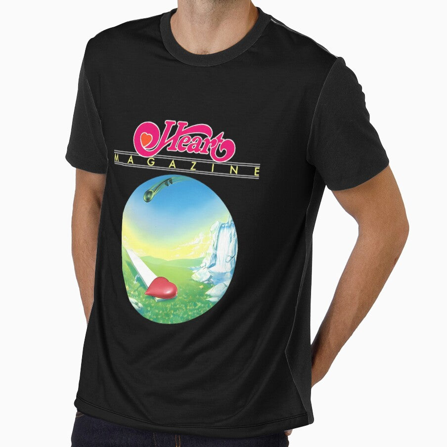 He.ar.t Vintage Hard Rock Graphic Design For Music And Festival Lovers by CordieWinthe